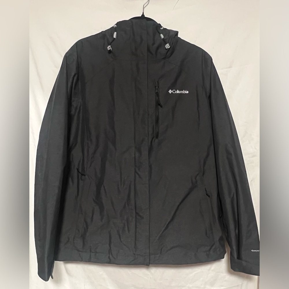 Columbia Interchange Omni-Tech Shell Jacket Rain Winter Layer Outdoor Snow - Picture 2 of 16